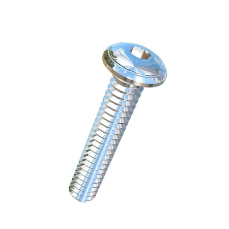 Allied Titanium #4-40 Socket Head Cap Screw, Socket, Plain Titanium, 5/8 in Length 0027882